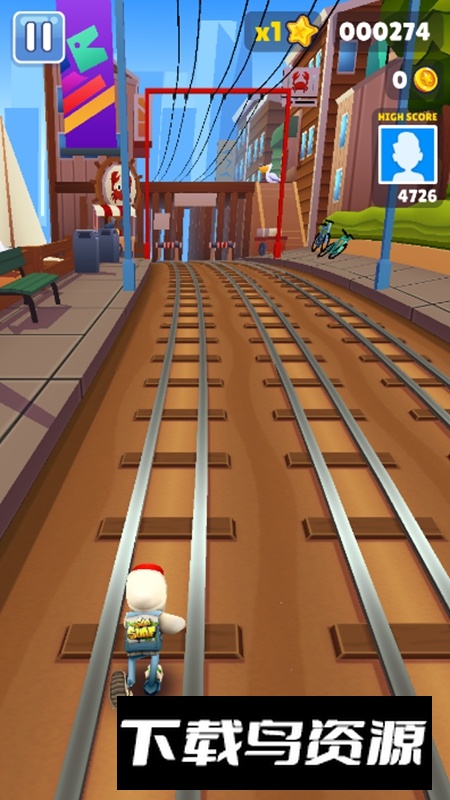 地铁跑酷火车骑士版本(Train Riders)截图6