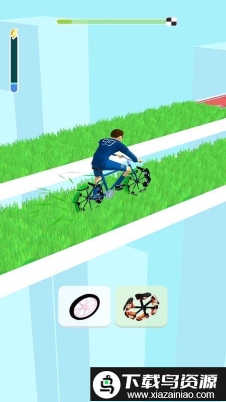 自行车轮变形记游戏截图2