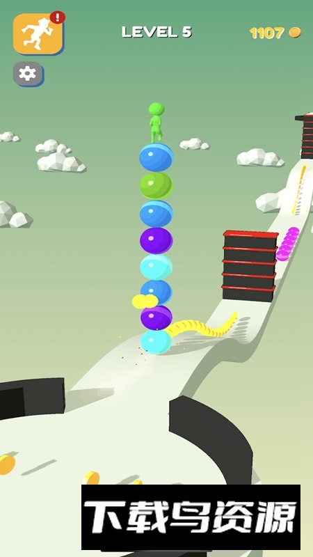 堆叠骑士游戏(Stack Rider)截图2