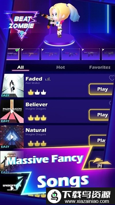 击败僵尸节奏射击手机版最新版截图2