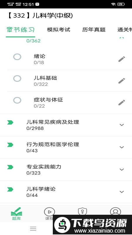 儿科学主治医师考试app最新版截图2