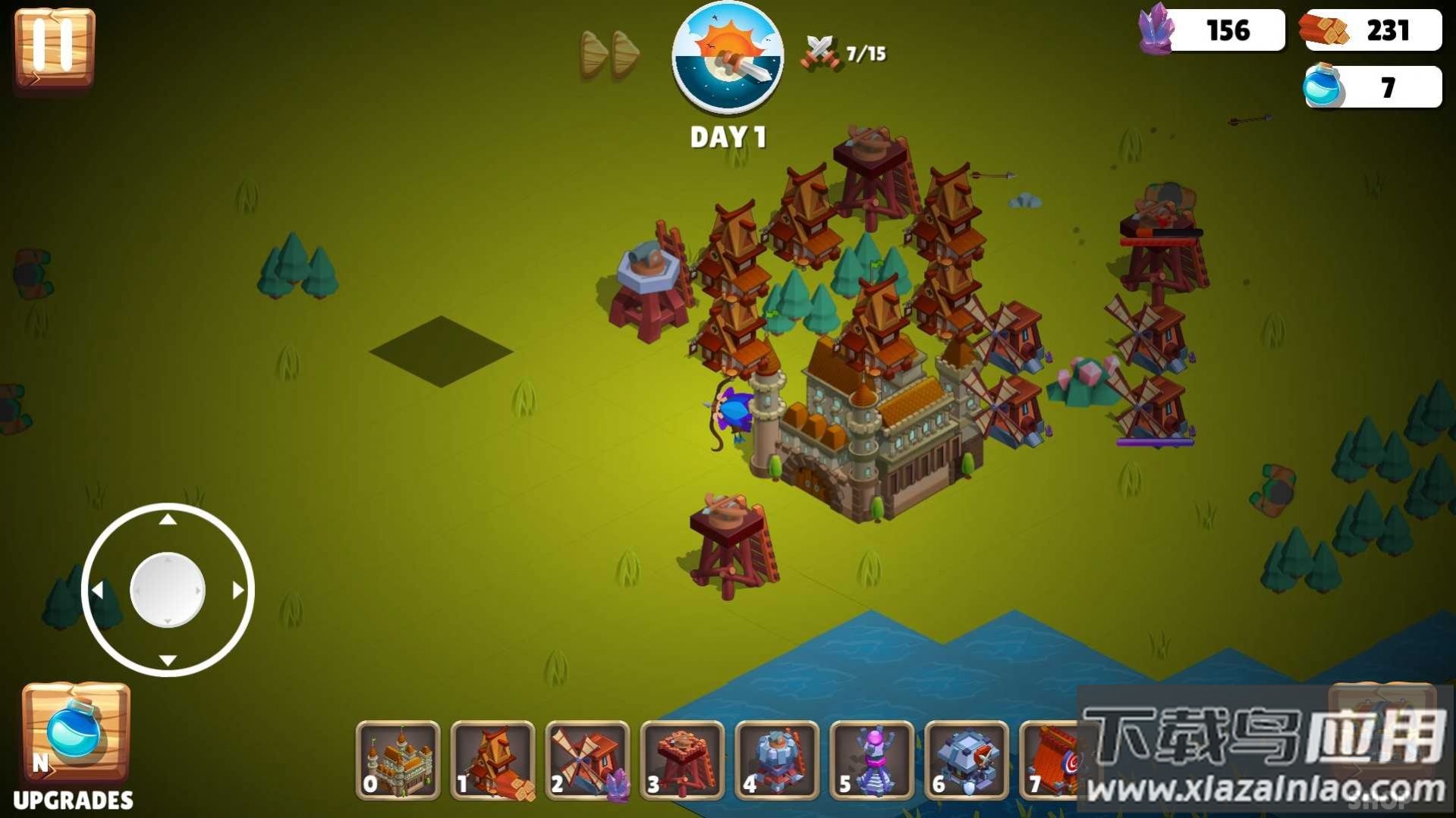 夜幕降临僵尸入侵游戏最新版截图3