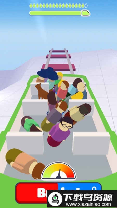 拥挤的过山车游戏