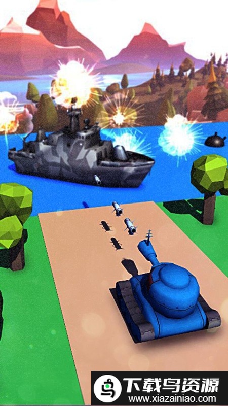 爆炸球坦克射击游戏最新版截图2