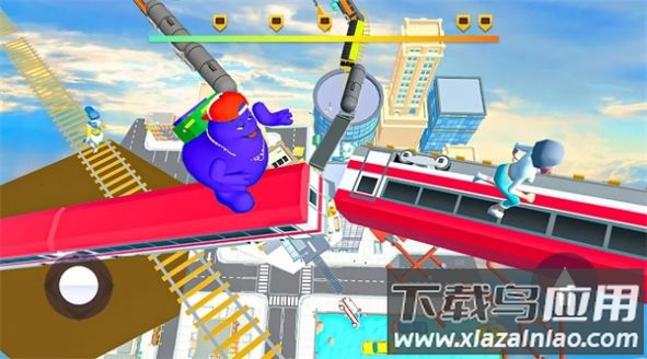 攀登天空行走跑酷游戏(Climb Up! Sky Walking Parkour)最新版截图2