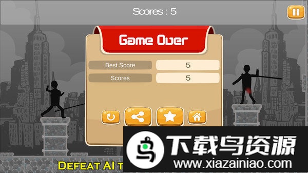 火柴人标枪战士游戏最新版截图1