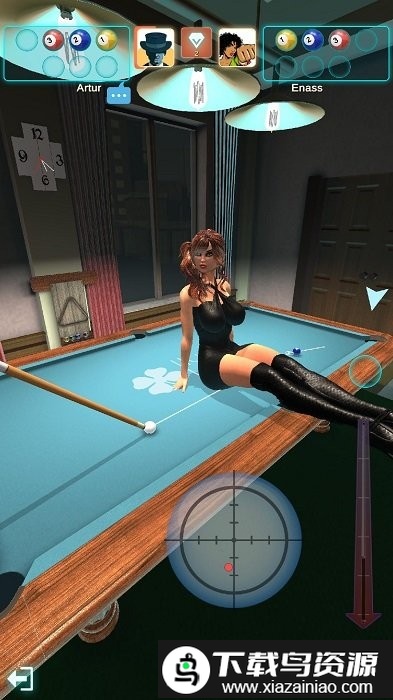 台球与技巧游戏截图1