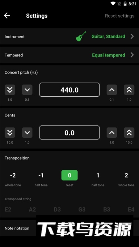 Perfect Tuner完美调音器谷歌版app最新版截图4