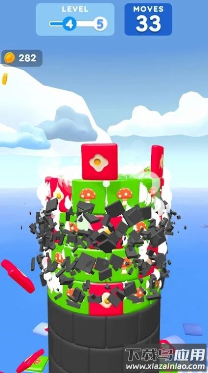 方块垒高高Mahjong Tower游戏