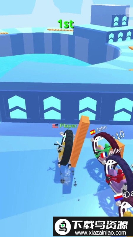 独轮车比赛游戏截图1