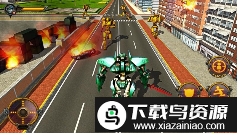 机器人战争英雄3d游戏最新版截图2