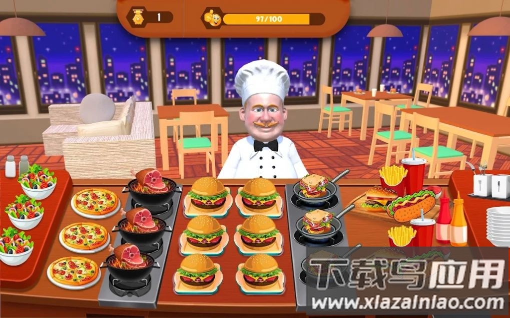 汉堡咖啡馆模拟游戏最新版截图1