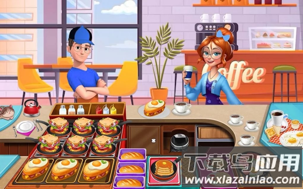 汉堡咖啡馆模拟游戏最新版截图3