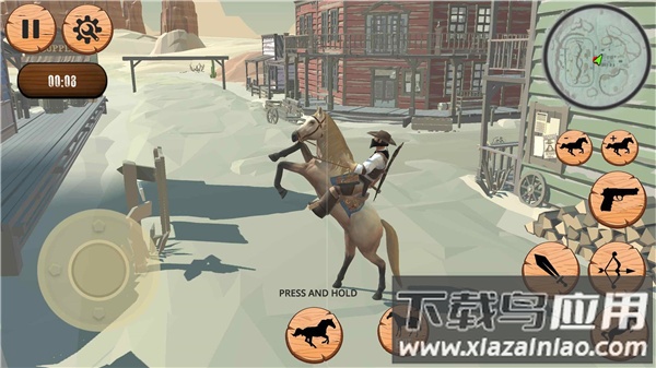 西部牛仔模拟器中文版(Western Horse Simulator)最新版截图3