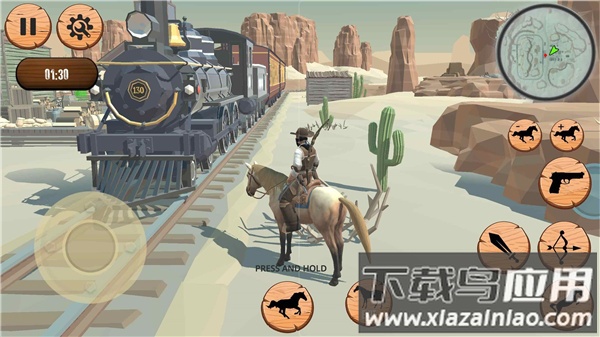西部牛仔模拟器中文版(Western Horse Simulator)最新版截图4
