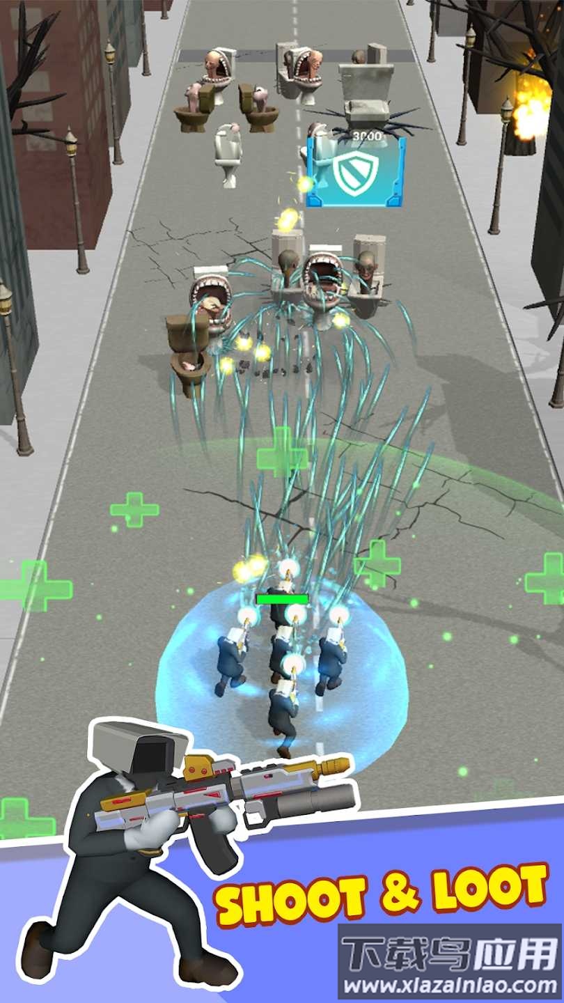 厕所怪物奔跑射手最新版截图3