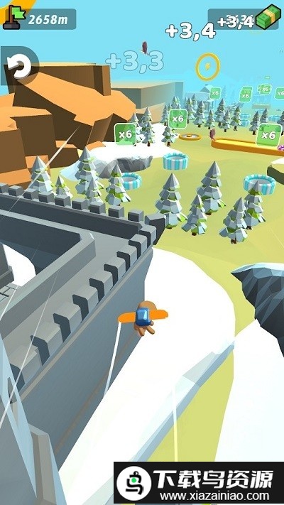 滑行汽车蹦床跳手机版