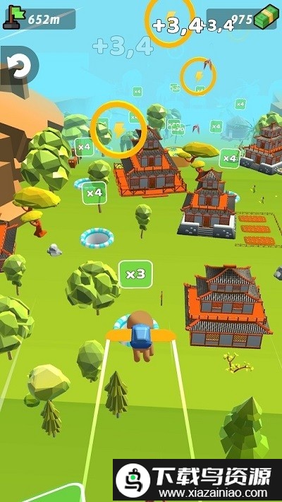 滑行汽车蹦床跳手机版最新版截图3