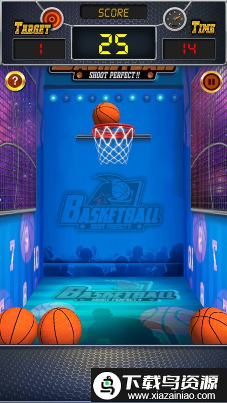 篮球投篮机游戏