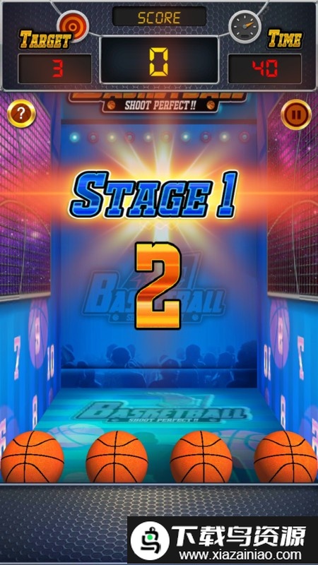 篮球投篮机游戏截图2