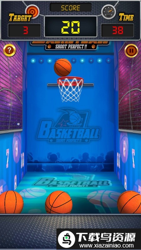 篮球投篮机游戏截图3
