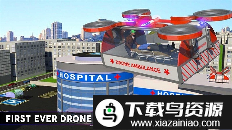 无人机救护车模拟器2020中文版最新版截图2