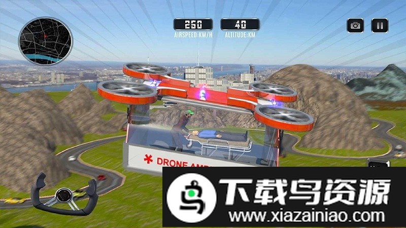无人机救护车模拟器2020中文版最新版截图4