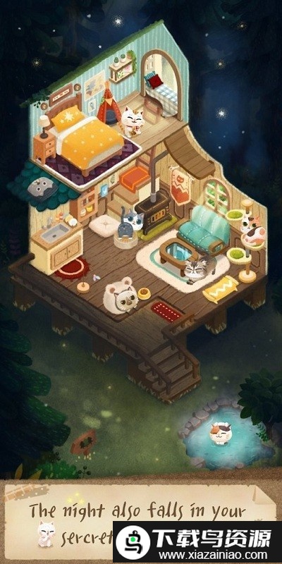 秘密猫森林游戏截图1