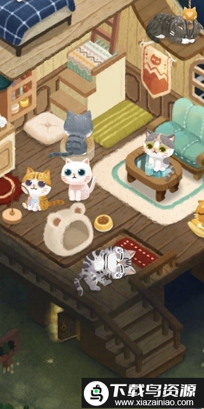 秘密猫森林游戏截图2