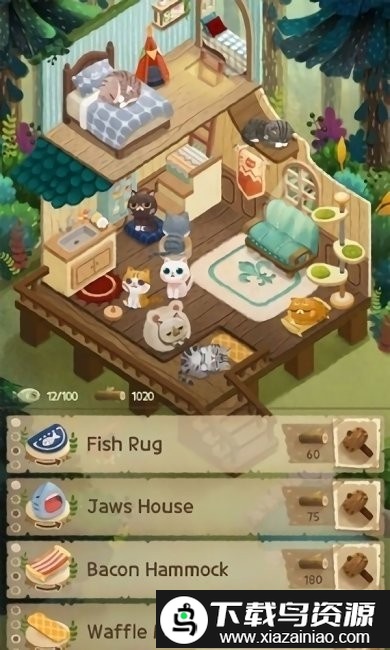 秘密猫咪森林游戏截图3