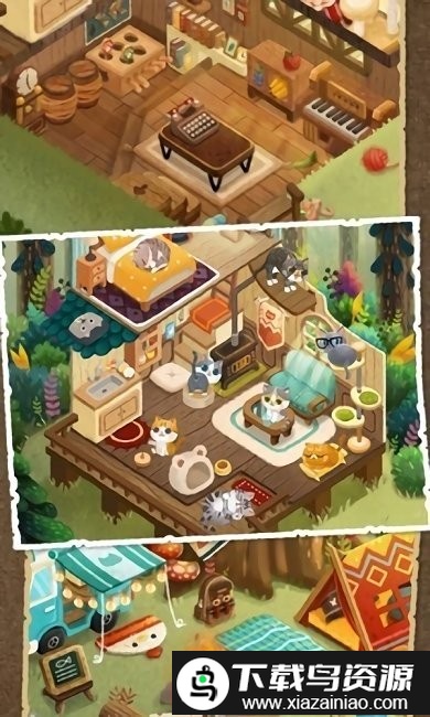 秘密猫咪森林游戏截图4