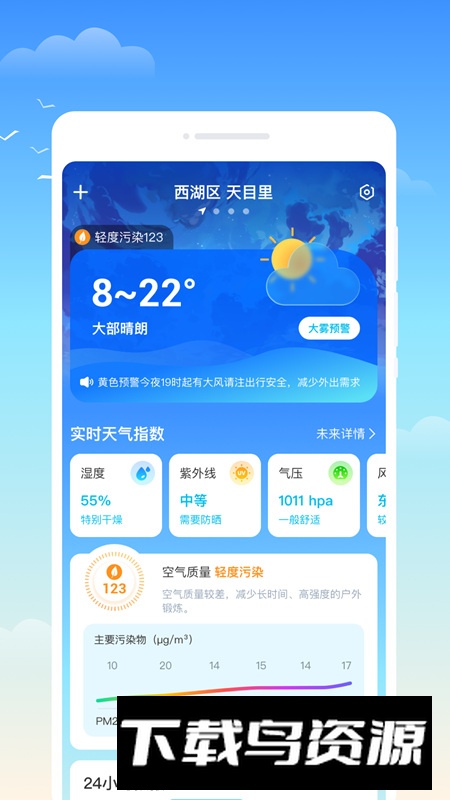 什锦天气app免费版截图1
