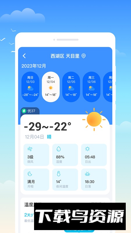 什锦天气app免费版截图5