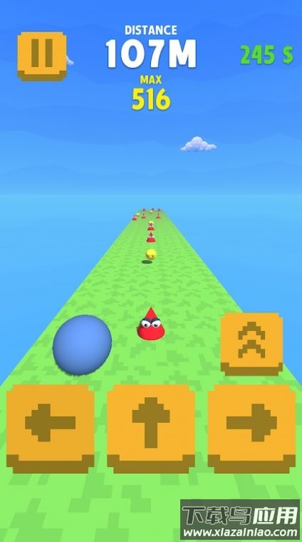 天空滚动球Rolling Ball游戏