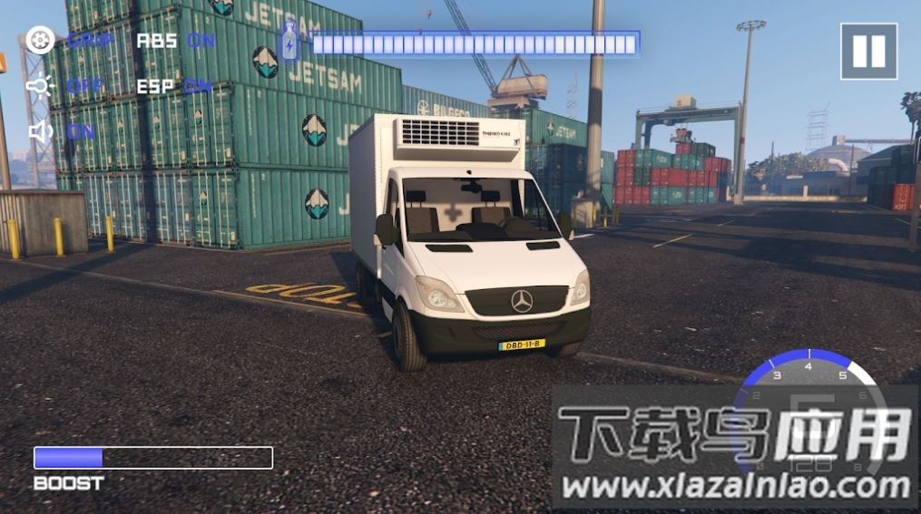 短跑迷你巴士比赛Delivery Mercedes Sprinter游戏最新版截图2