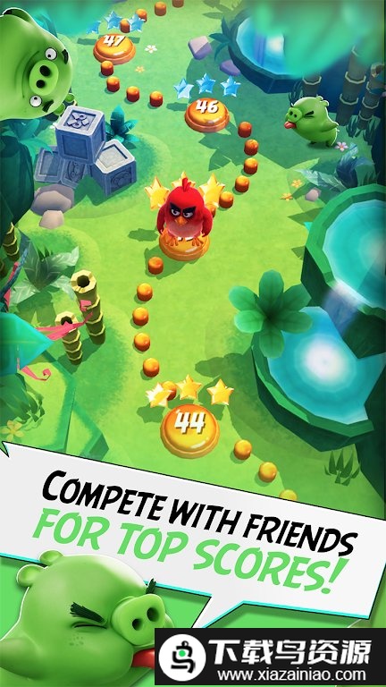 愤怒的小鸟行动游戏(Angry Birds Action)最新版截图2