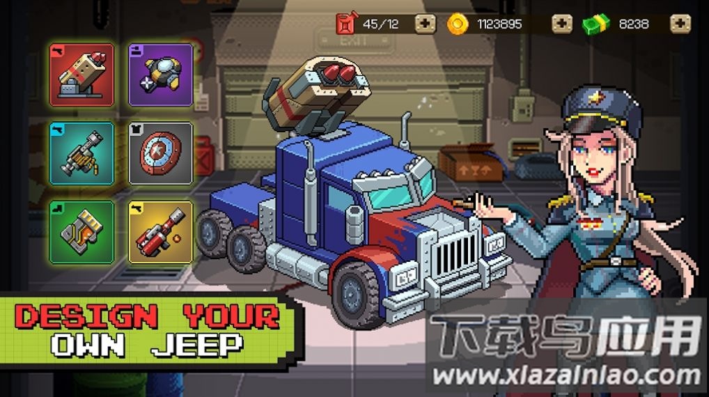 像素战狼军队Jackal Army Retro Shooting最新版截图1