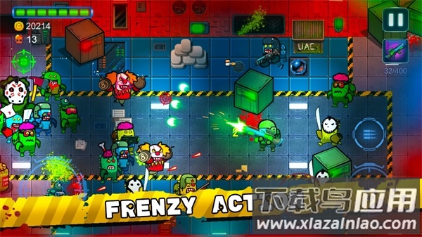 太空僵尸射手中文版下载安装(Zombie In Space)截图3