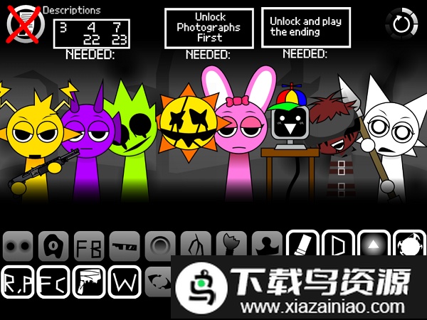 节奏盒子sprunki腐败模组最新版截图3