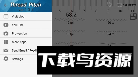 Thread Pitch螺丝螺栓间距测量工具手机版截图4
