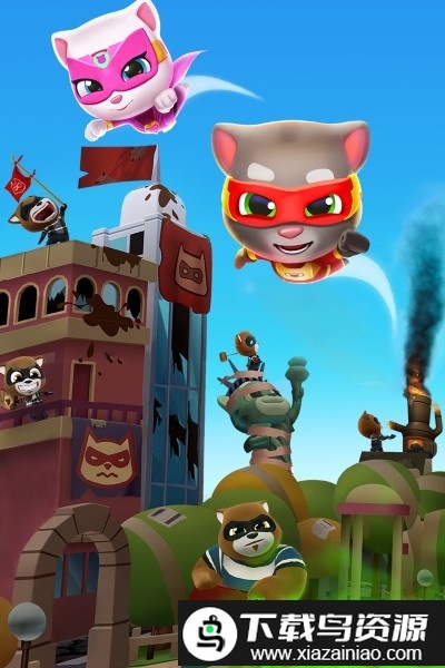 汤姆猫英雄跑酷圣诞版原版截图2