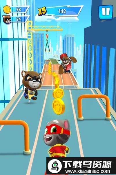 汤姆猫英雄跑酷圣诞版原版截图4