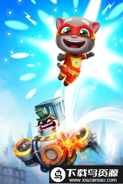 汤姆猫英雄跑酷圣诞版原版截图5