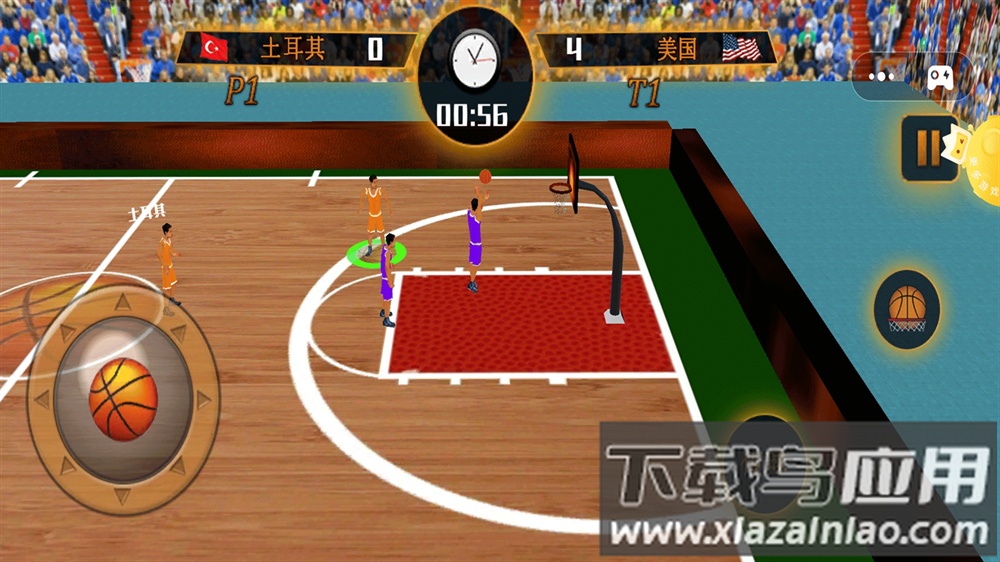 篮球全明星对决游戏截图3