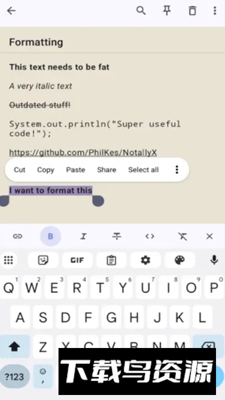 NotallyX app极简版截图1