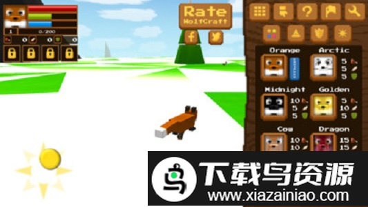 我的狐狸模拟世界游戏最新版截图1