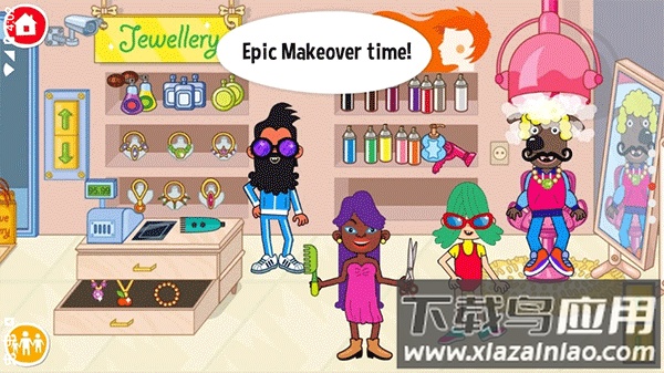 樱花小镇学校小游戏(Pepi Super Stores)最新版截图4