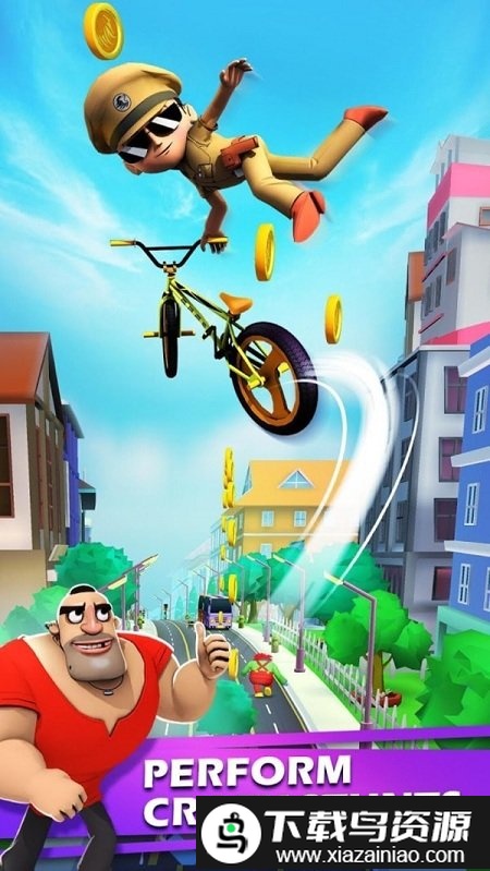 小辛格姆自行车赛游戏(Little Singham Cycle Race)最新版截图2