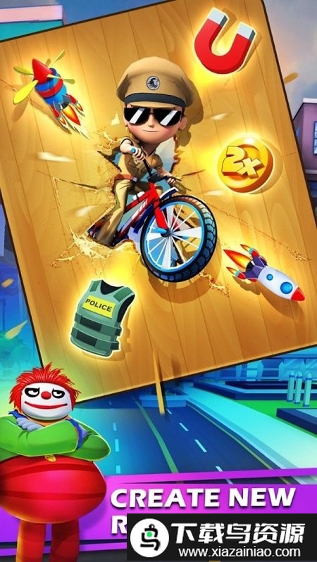 小辛格姆自行车赛游戏(Little Singham Cycle Race)最新版截图3