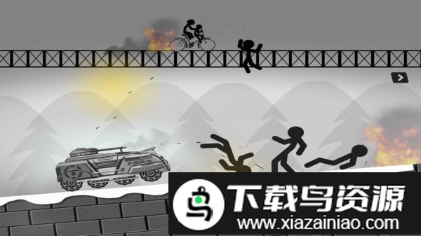 火柴人越野车毁灭手游最新版截图2